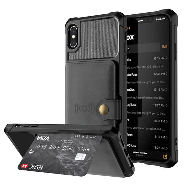 Multi-Slot Skal iPhone XS Max Svart