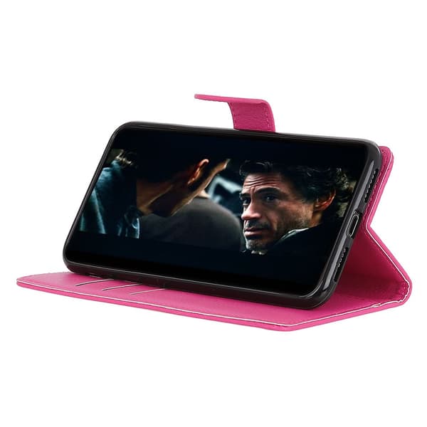 Mobilfodral Läder Samsung Galaxy Note 20 Ultra Rosa