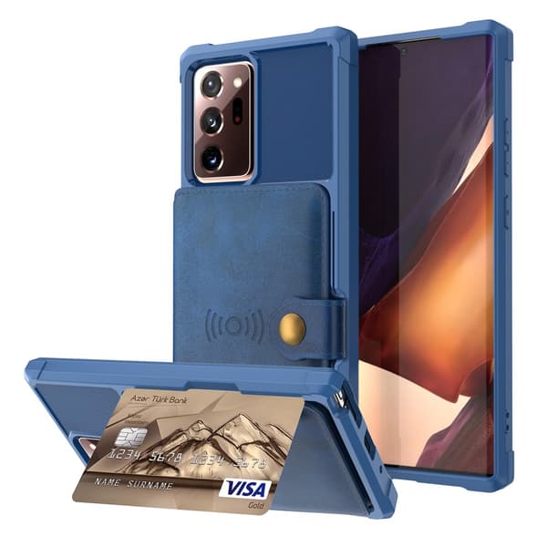 Multi-Slot Skal Galaxy Note 20 Ultra Blå