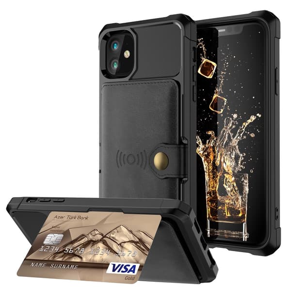 Multi-Slot Skal iPhone 11 Svart