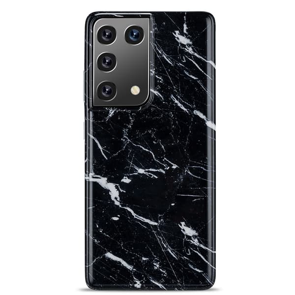 Skal TPU Samsung Galaxy S21 Ultra Svart Marmor