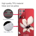 Miniatyrbild 2 av 2: Soft TPU Skal Blommor Samsung Galaxy S21 Ultra
