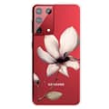 Miniatyrbild 1 av 2: Soft TPU Skal Blommor Samsung Galaxy S21 Ultra
