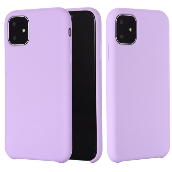 Silikonskal iPhone 11 Ljus Lila