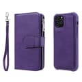 Miniatyrbild 7 av 7: Zipper Magnet Leather Wallet iPhone 12/12 Pro Lila