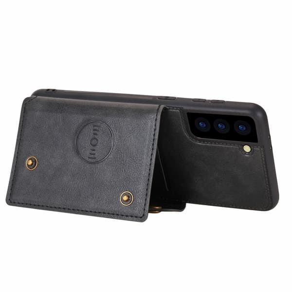 Skal Med Plånbok Samsung Galaxy S21 Plus Svart