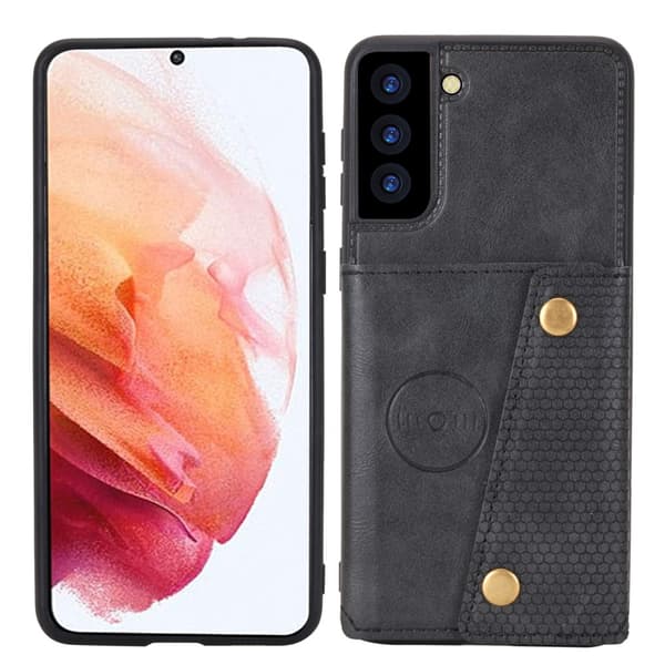 Skal Med Plånbok Samsung Galaxy S21 Plus Svart