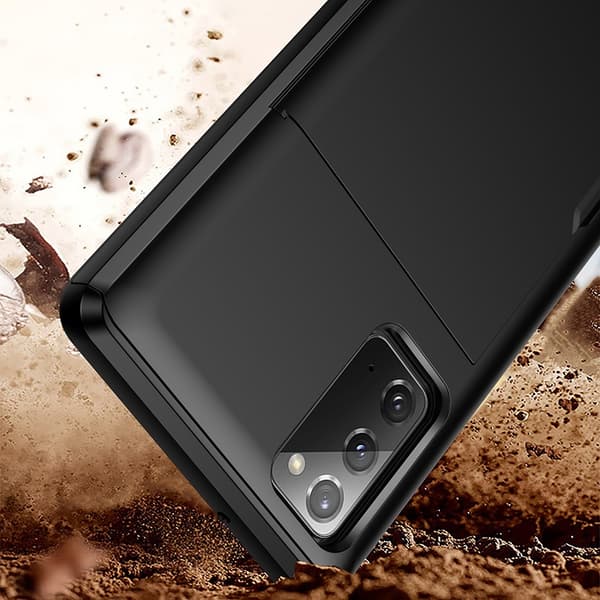 Skal Med Kortfack Samsung Galaxy S20 FE Svart
