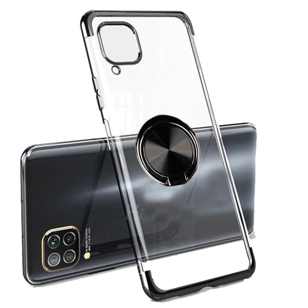 Praktiskt Stilsäkert Skal med Ringhållare - Samsung Galaxy A42