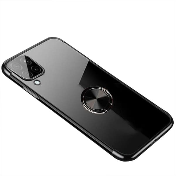 Praktiskt Stilsäkert Skal med Ringhållare - Samsung Galaxy A42
