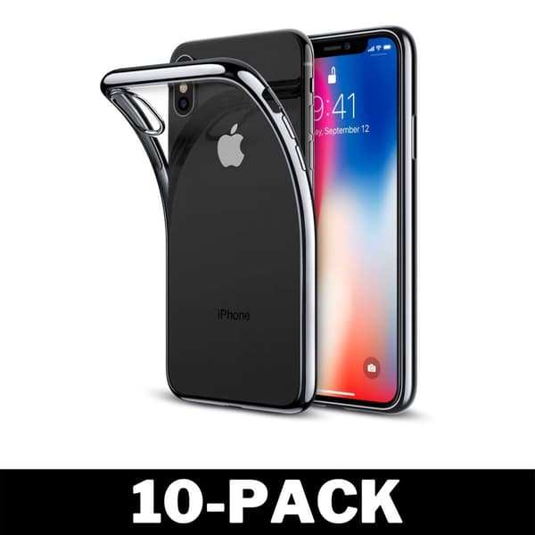 Läpinäkyvä kumi iPhone X/Xs Max  Läpinäkyvä TPU