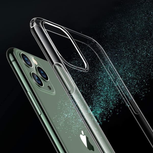 Läpinäkyvä kumi iPhone 11 Pro  Läpinäkyvä TPU