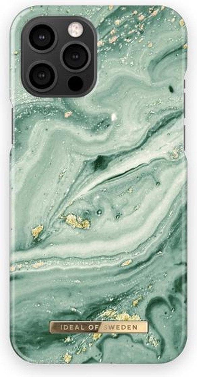 iDeal Fashion iPhone 12 Pro Max Skal - Mint Swirl Marble