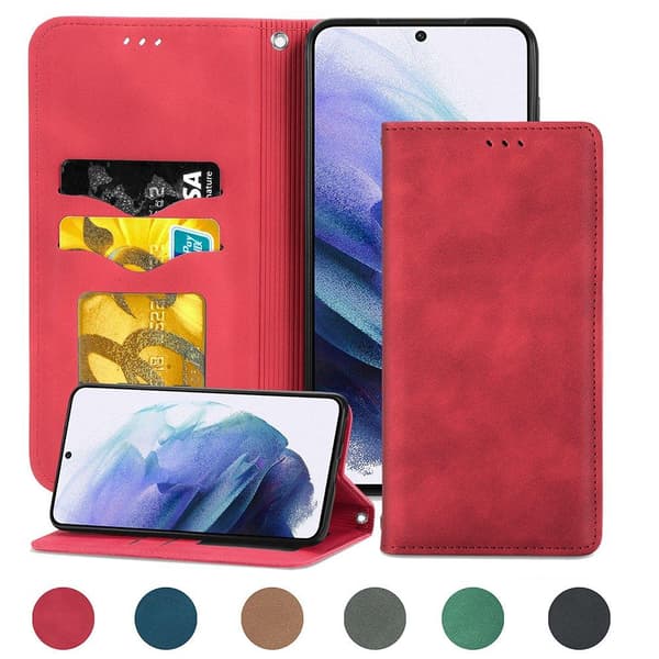 Samsung Galaxy S21 Plus - Stilsäkert Smidigt Plånboksfodral
