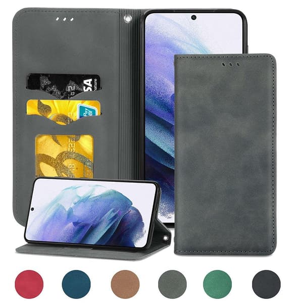 Samsung Galaxy S21 - Exklusivt Praktiskt FLOVEME Plånboksfodral