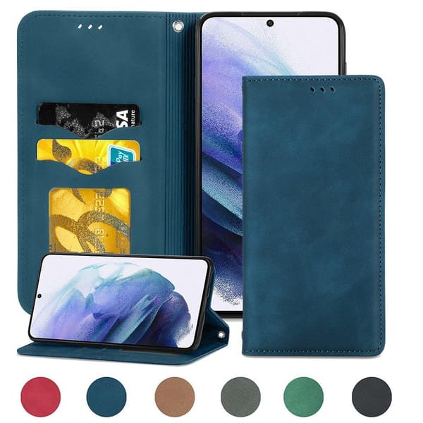 Samsung Galaxy S21 - Exklusivt Praktiskt FLOVEME Plånboksfodral
