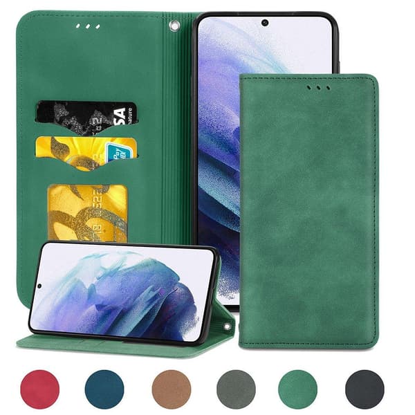 Samsung Galaxy S21 - Exklusivt Praktiskt FLOVEME Plånboksfodral