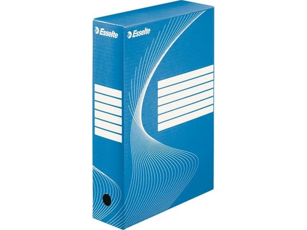Esselte Pude�ko arch. 80mm laatikko 10 sininen