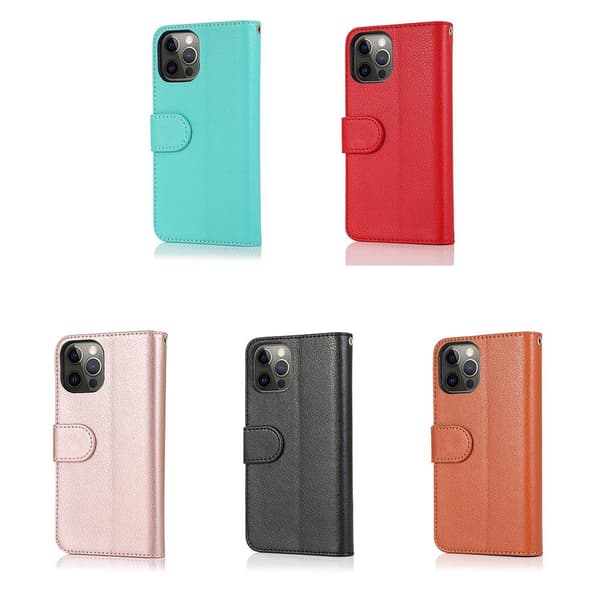 iPhone 12 Pro - Stilsäkert Effektfullt Plånboksfodral