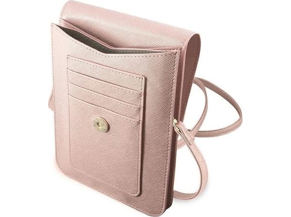 Guess Guess veske GUWBRSAVSPI rosa/rosa Saffiano Script