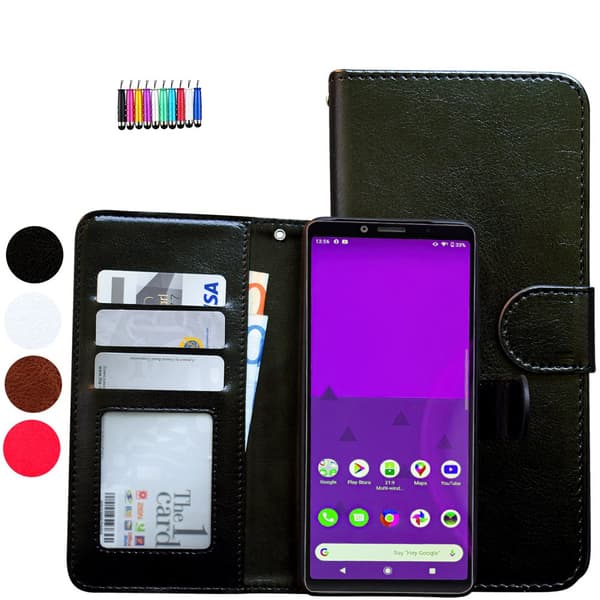 Sony Xperia 10 II - Læder cover / Beskyttelse Pink