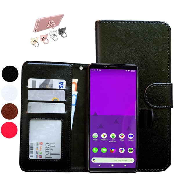 Sony Xperia 10 II - Læder cover / Beskyttelse