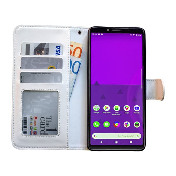 Sony Xperia 10 II - Läderfodral / Skydd