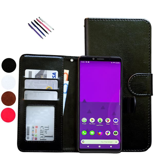 Sony Xperia 10 II - Læder cover / Beskyttelse Pink