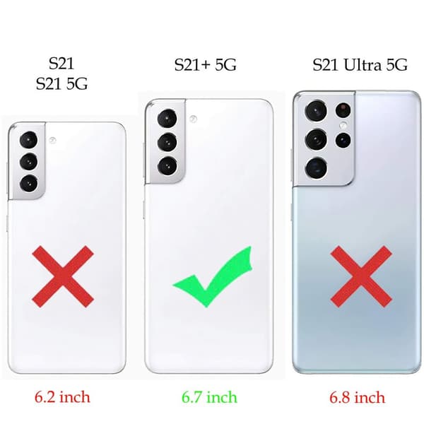 Samsung Galaxy S21 Plus - Nahkakotelo / Suoja