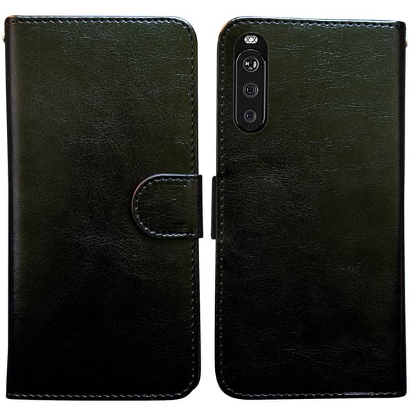 Sony Xperia 10 II - Læder cover / Beskyttelse
