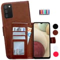 Miniatyrbillede 1 af 11: Samsung Galaxy A02s - Læder cover / Beskyttelse