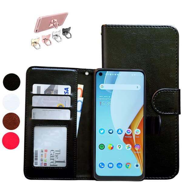 OnePlus Nord N100 - Nahkakotelo / Suoja