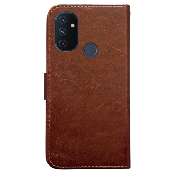 OnePlus Nord N100 - Nahkakotelo / Suoja