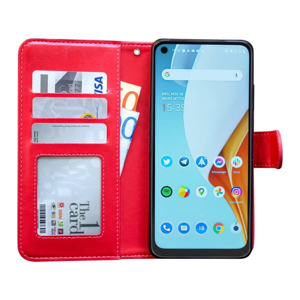 OnePlus Nord N100 - Nahkakotelo / Suoja