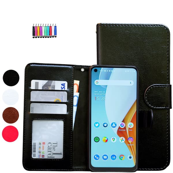 OnePlus Nord N100 - Nahkakotelo / Suoja