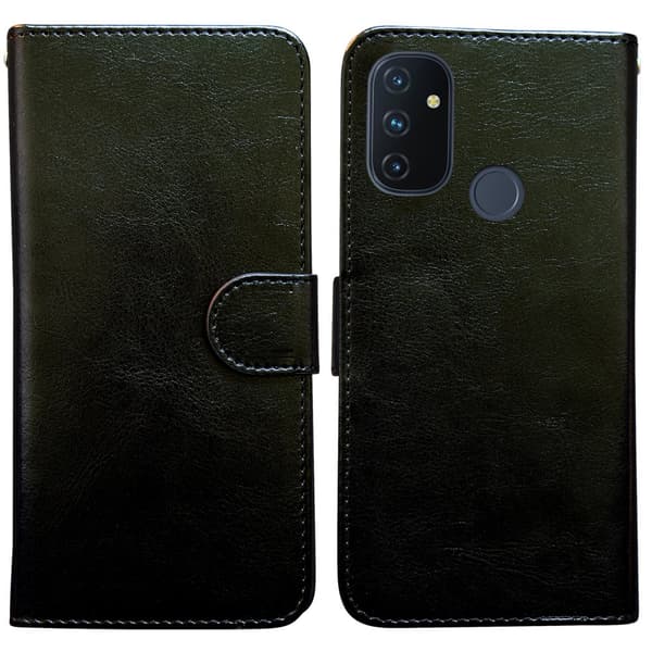 OnePlus Nord N100 - Læder cover / Beskyttelse