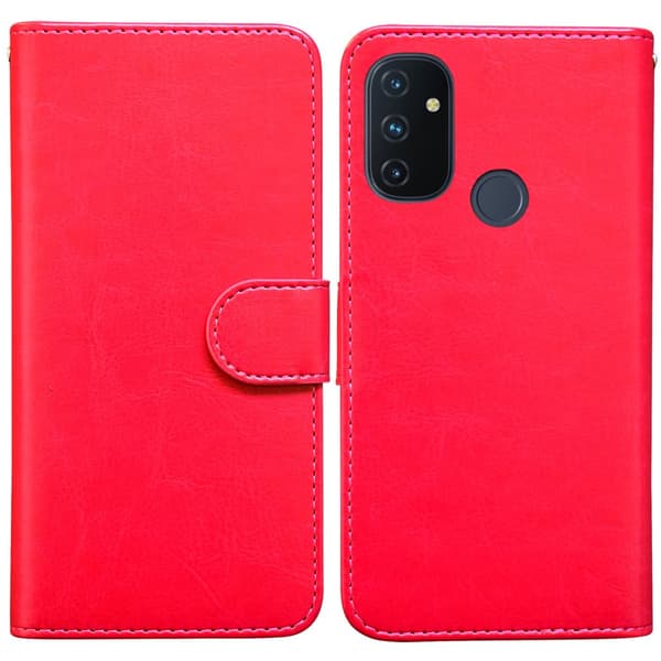 OnePlus Nord N100 - Læder cover / Beskyttelse