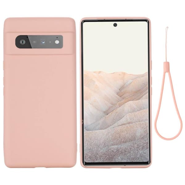 Liquid Silikon mobilskal till Google Pixel 6 Pro - Rosa