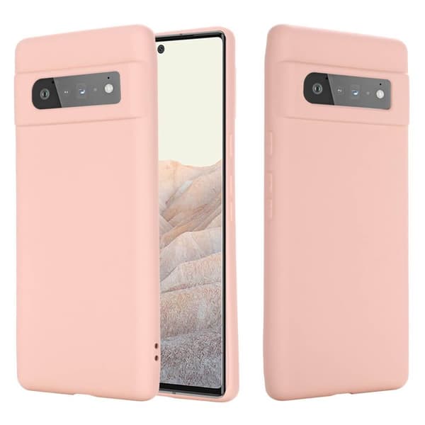 Liquid Silikon mobilskal till Google Pixel 6 Pro - Rosa