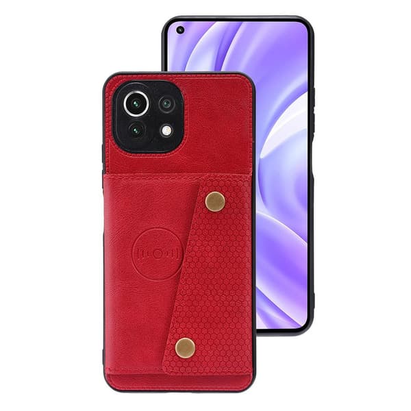 Stilrent Smidigt Skal med Korthållare - Xiaomi Mi 11 Lite