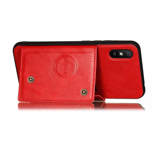 Xiaomi Redmi 9AT - Professionellt Skal med Korthållare