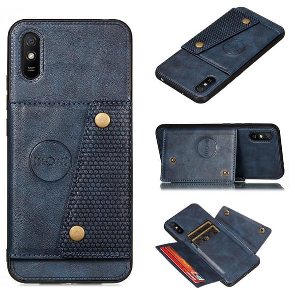 Xiaomi Redmi 9AT - Professionellt Skal med Korthållare