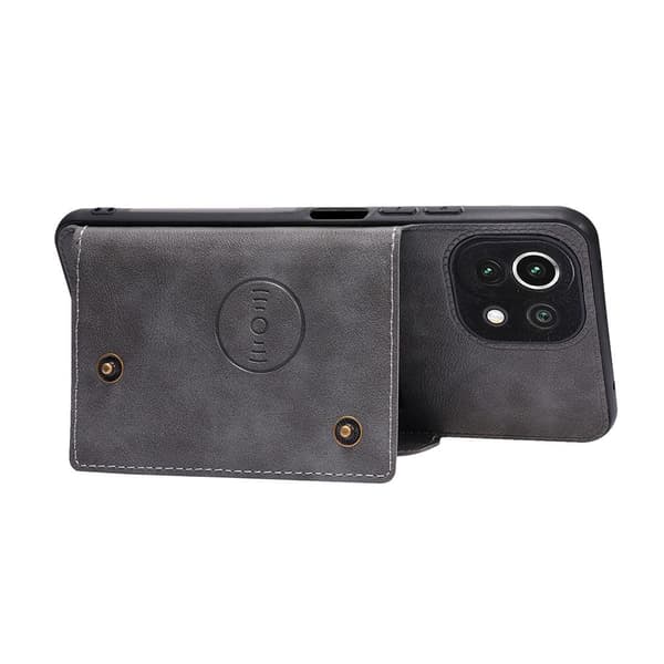 Xiaomi Mi 11 Lite - Stilsäkert Praktiskt Skal med Kortfack