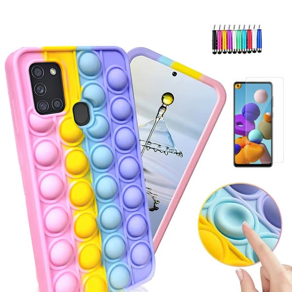 Samsung Galaxy A21s - Kuori / Suoja Pop It Fidget