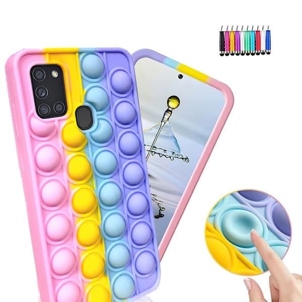 Samsung Galaxy A21s - Kuori / Suoja Pop It Fidget