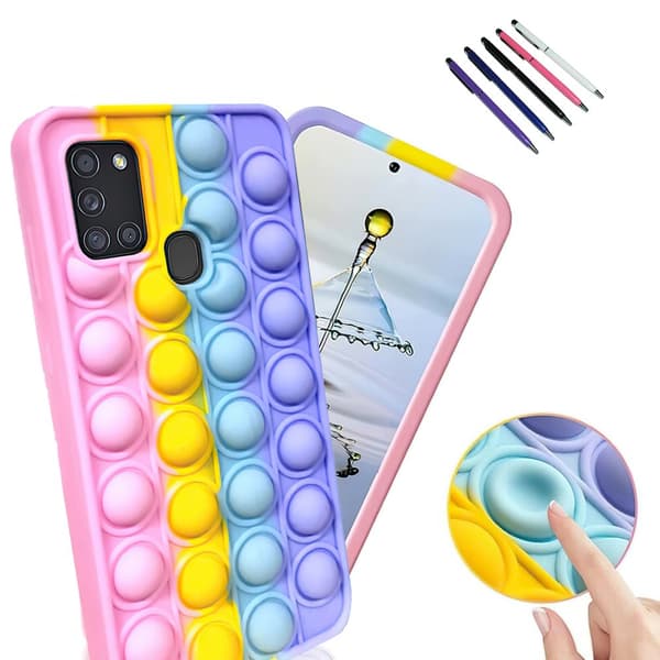 Samsung Galaxy A21s - Kuori / Suoja Pop It Fidget