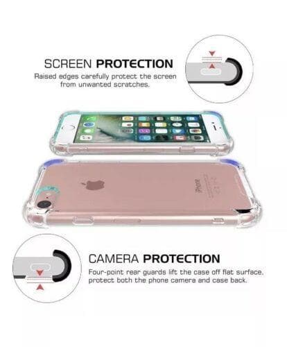 iPhone SE 2022 / SE 2020 / 7 / 8 - Bumper Extra Stöttåligt Skal