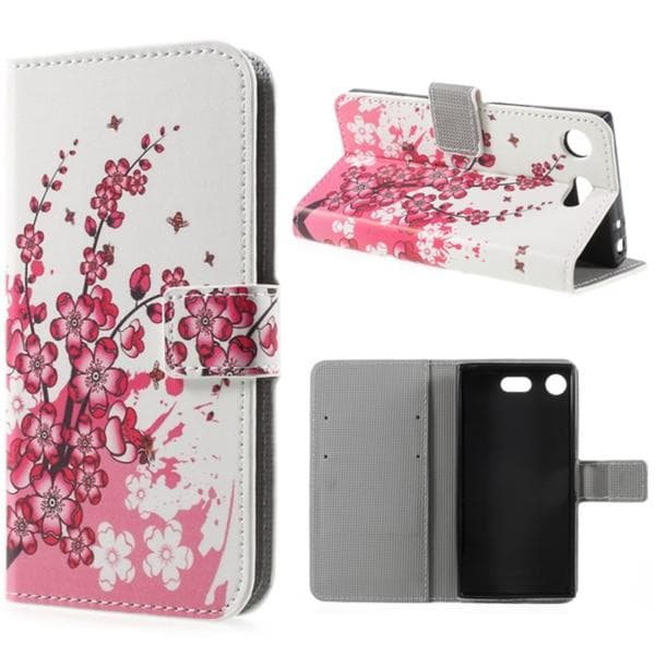 Plånboksfodral Sony Xperia XZ1 Compact - Körsbärsblommor