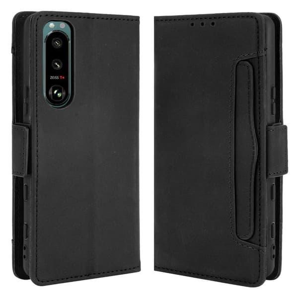 Sony Xperia 5 III Design tegnebogstativetui med flere kortspor