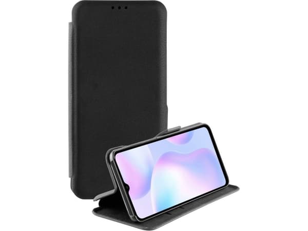 Vivanco Casual, Plånbok, Xiaomi, Redmi 9A, 16,6 cm (6.53"), Svart